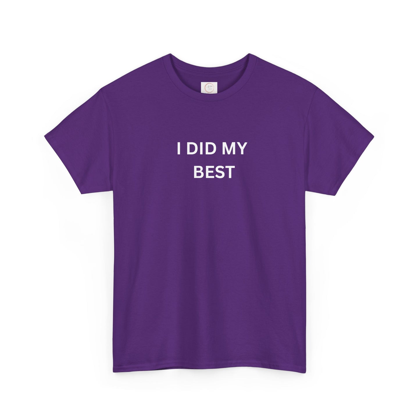 Plain White T-Shirt — Classic Crewneck Cotton Tee