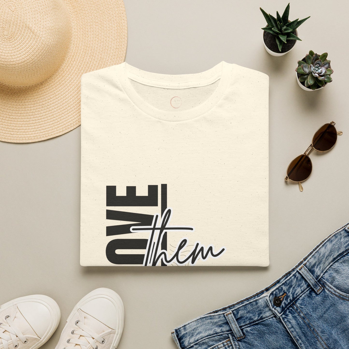 T-Shirt — 'Pray One Them' Minimal Faith Graphic Tee