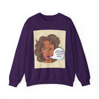 Girl Power Unisex Sweatshirt, Empowering Crewneck Jumper, Inspirational Women's