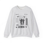 Gemini Zodiac Unisex Sweatshirt, Astrology Crewneck Jumper, Horoscope Pullover