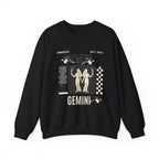 Gemini Zodiac Unisex Sweatshirt, Astrology Crewneck Jumper, Horoscope Pullover