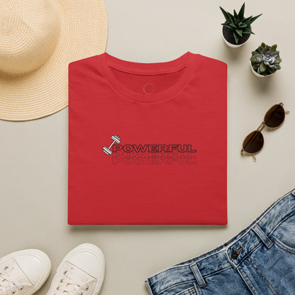 Minimalist "I'M" Embroidered T-Shirt