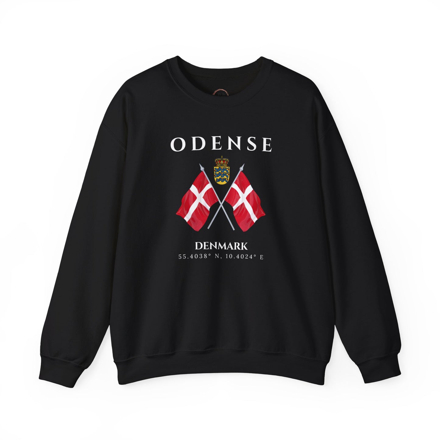 Odense Sweatshirt, Unisex Sweater, Scandinavian, Denmark, gift, Nordic Style, Odense Denmark,