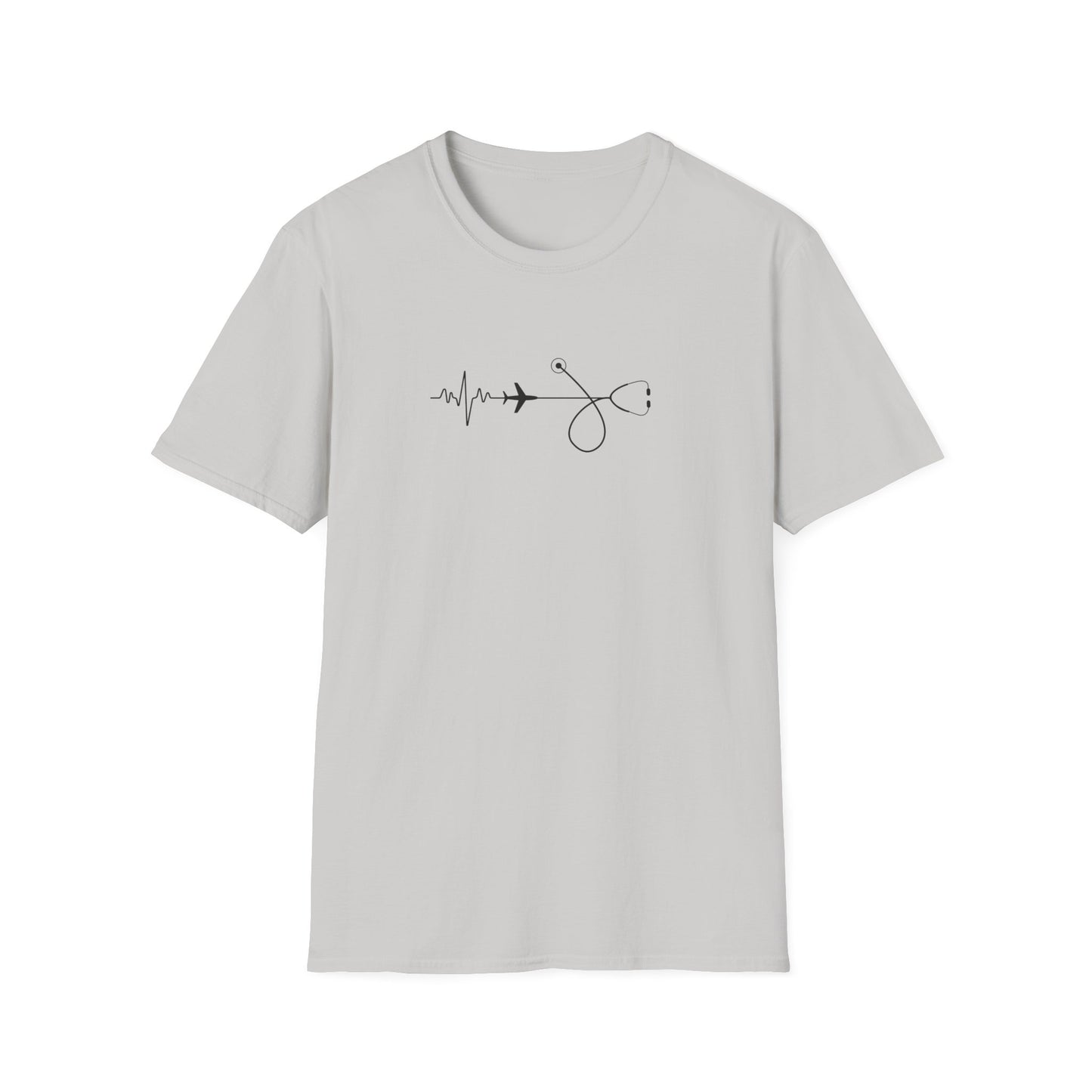Heartbeats & Healing Unisex T-Shirt, Medical Nurse Doctor Gift