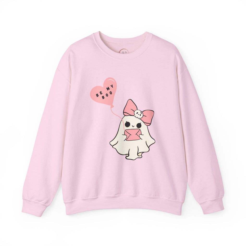 Be My Boo Sweatshirt, Valentines Day Sweatshirt, Unisex Crewneck Sweatshirt , Ghost Sweater, XOXO Sweatshirt