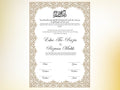 Nikkah Certificate, Nikkah Islamic Marriage Certificate, Printable, Custom Name Nikkah. Quran Verse, Digital Download. NN246