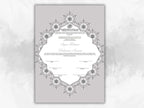 Nikkah Certificate Digital Download Personalised, A4, A3, Template, Editable, Nikkah Contract, Muslim Contract. NN230