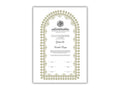 Personalised Nikkah Contract, Nikah Nama, Customised Muslim Marriage Certificate, Keepsake, Wedding Gift for Bride/Groom. 162