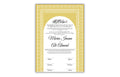 Luxury Nikkah certificate ,A3/a4 Nikkah Nama, Nikah , Islamic wedding contract, Muslim Marriage Certificate, Personalised Names. NN135