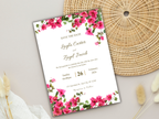 Wedding Invitation Bundle, RSVP, Thank You Card, Table Card, Menu Card, Reception Card, Details Card. WI256