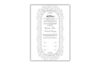Personalised Nikkah Contract, Nikah Nama, Customised Muslim Marriage Certificate, Keepsake, Wedding Gift for Bride/Groom. NN152