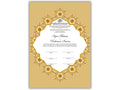 Customized Nikkah Certificate, A4/A3 Contract Digital Nikah Nama, Islamic Marriage Certificate, Muslim Marriage Contract Gold.NN228