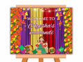 Muslim Mahandi Decor signs Template, Mahandi Night Signs, Henna Welcome signs, Punjabi Mahandi signs, Digial Template, 24 x 18 in. NN6