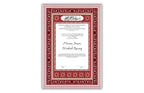 Nikkahnama | Custom Luxury Nikkah Contract | Mughal | Mughal | Inspired Luxury Nikkahnama | Nikkah Certificate in Pdf Template. NN176