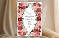 Bridal Shower Invitation template, Elegant Bridal Shower Invitation, Bridal Shower Flower Invite. WS39