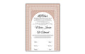 Islamic Marriage Certification | Nikahnama | Contract | Muslim Wedding | Digital Nikkah A4/ A3 | Editable. NN131