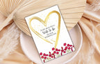 Wife To Be Wedding Card | To The Bride Wedding Day Wife To Be Card | Beautiful Bride Personalized Wedding Card | To My Bride. WSB38