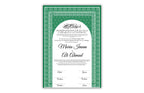 Digital Nikahnama | Marriage Certificate | Nikkah nama | Islamic | Nikkah Contract Template | Wedding Gift | Calligraphy| NN132