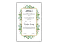 Nikkah Contract Template,Printable Nikkah Contract,Editable Nikkahnama,Muslim Wedding Certificate,Digital Download. NN185