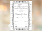Nikkah Certificate Digital Download Personalised, A4, A3, Template, Instat Download. NN240
