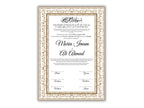 Nikkahnama | A4/A3 Custom Luxury Nikkah Contract | Digital contract | Inspired Luxury Nikkahnama | Nikkah Certificate Pdf Template. NN142