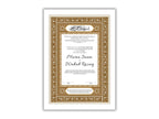 Nikkahnama | Custom Luxury Nikkah Contract | Mughal | Mughal | Inspired Luxury Nikkahnama | Nikkah Certificate in Pdf Template. NN166