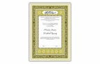 A4/A3 Nikkah Certificate, Customizable Luxury Islamic Nikkah Marriage Contract Certificate, Muslim Wedding Gift. NN177