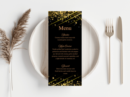 Wedding Thank you Card, Menu Card, Table Card. WI299