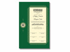 Luxury Nikkah Contract, Digital Printable Personalized Customized Nikkah Certificate, Custom Nikah Nama, Islamic Wedding Contract. NN113