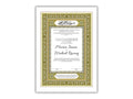 Luxury Nikkah Certificate, Premium A4 Islamic Wedding Contract, Nikkah Nama, Muslim Marriage Certificate, Personalised Names, A4, A3. NN172