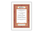 Nikkah Certificate Digital Download Personalised, A4, A3, Template, Muslim Wedding Contract, Instat Download. NN170