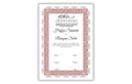 Nikkah Certificate Digital Download Personalised, A4, A3, Template, Instat Download. NN127