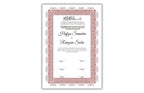Nikkah Certificate Digital Download Personalised, A4, A3, Template, Instat Download. NN127