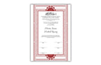 Nikkah Certificate Digital Download Personalised, A4, A3, Template, Instat Download. NN179