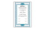 Luxury Nikkah Certificate, A4/A3 Islamic Wedding Contract, Nikkah Nama, Muslim Marriage Certificate, Personalised Names, Quran Verse. 182