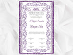 Nikkah Certificate, Nikkahnama, Nikkah Contract. NN104