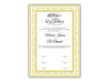 Nikkahnama | A4/A3 Custom Luxury Nikkah Contract | Digital contract | Inspired Luxury Nikkahnama | Nikkah Certificate Pdf Template. NN145