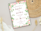 Wedding Invitation Set, RSVP, Wedding Invitation, Details, Editable, Template, WI261