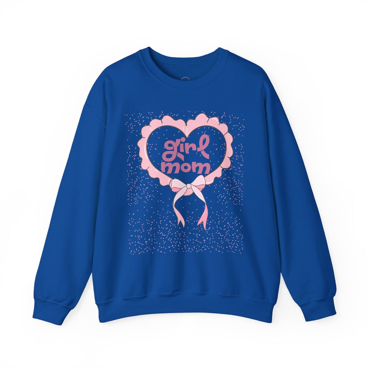 Girl Mom Sweatshirt, Motherhood Gift, Mom Life Apparel, Crewneck Jumper,