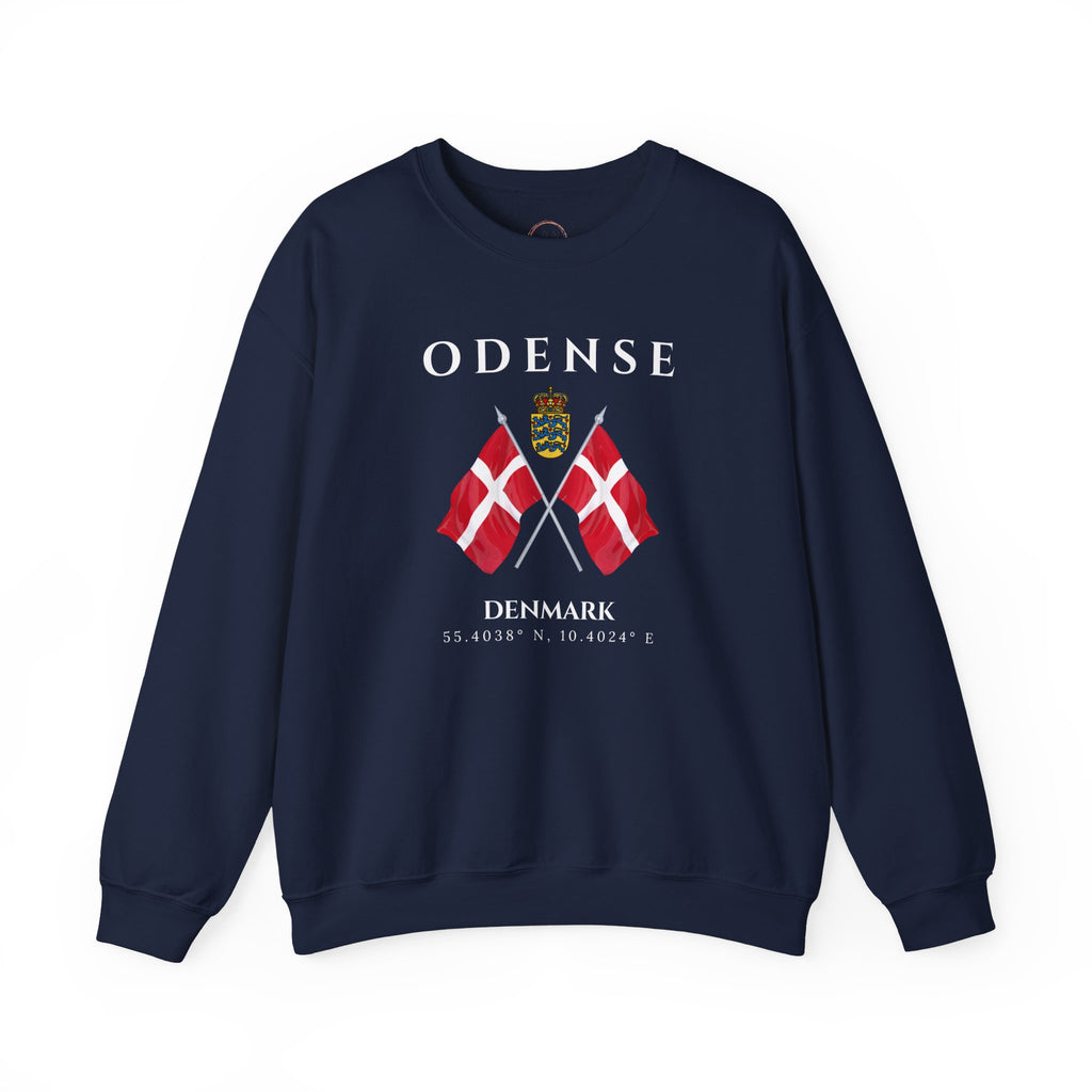 Odense Sweatshirt, Unisex Sweater, Scandinavian, Denmark, gift, Nordic Style, Odense Denmark,