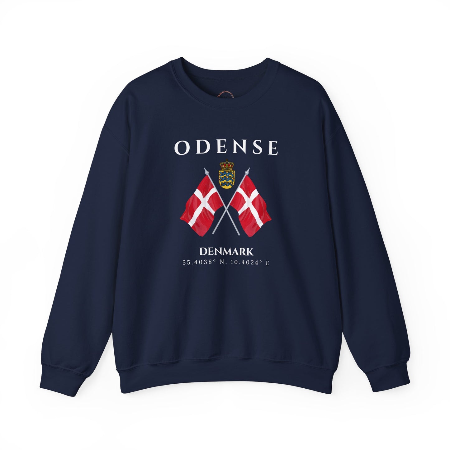 Odense Sweatshirt, Unisex Sweater, Scandinavian, Denmark, gift, Nordic Style, Odense Denmark,