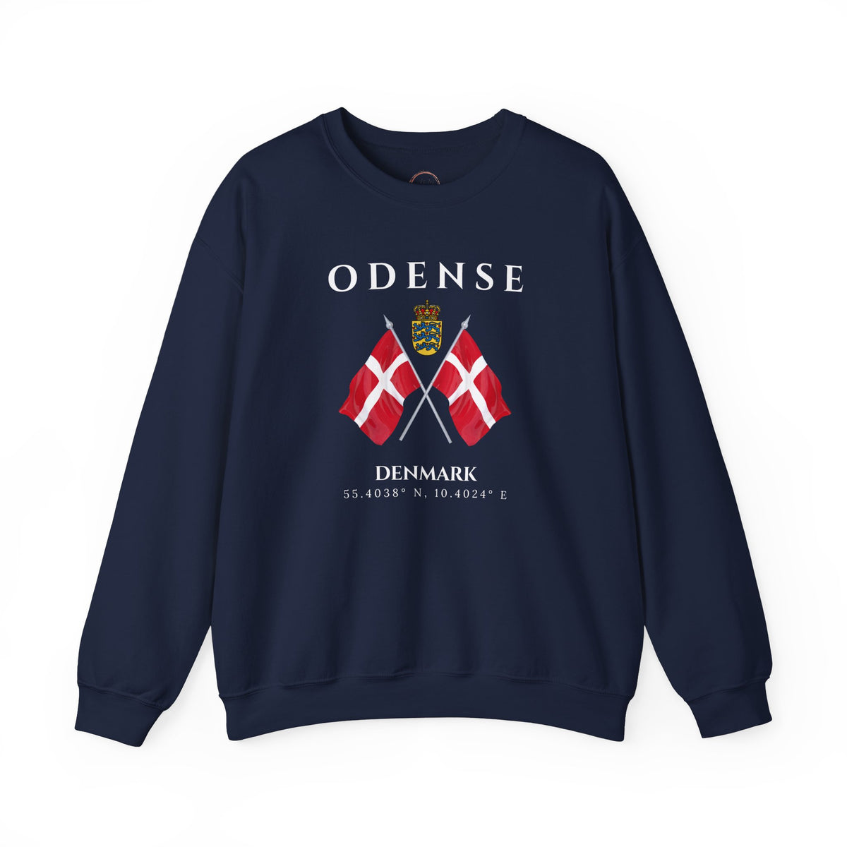 Odense Sweatshirt, Unisex Sweater, Scandinavian, Denmark, gift, Nordic Style, Odense Denmark,