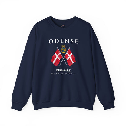 Odense Sweatshirt, Unisex Sweater, Scandinavian, Denmark, gift, Nordic Style, Odense Denmark,