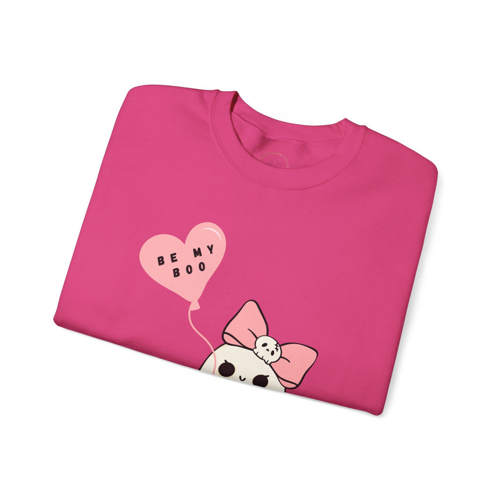 Be My Boo Sweatshirt, Valentines Day Sweatshirt, Unisex Crewneck Sweatshirt , Ghost Sweater, XOXO Sweatshirt
