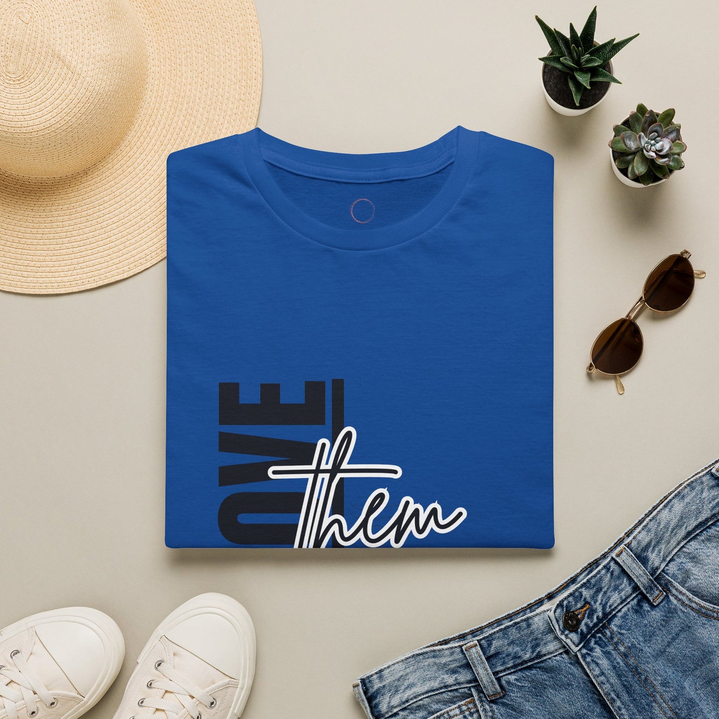 T-Shirt — 'Pray One Them' Minimal Faith Graphic Tee