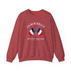 La Rochelle Unisex Sweatshirt, Heather France Sweater, Crewneck Jumper, French