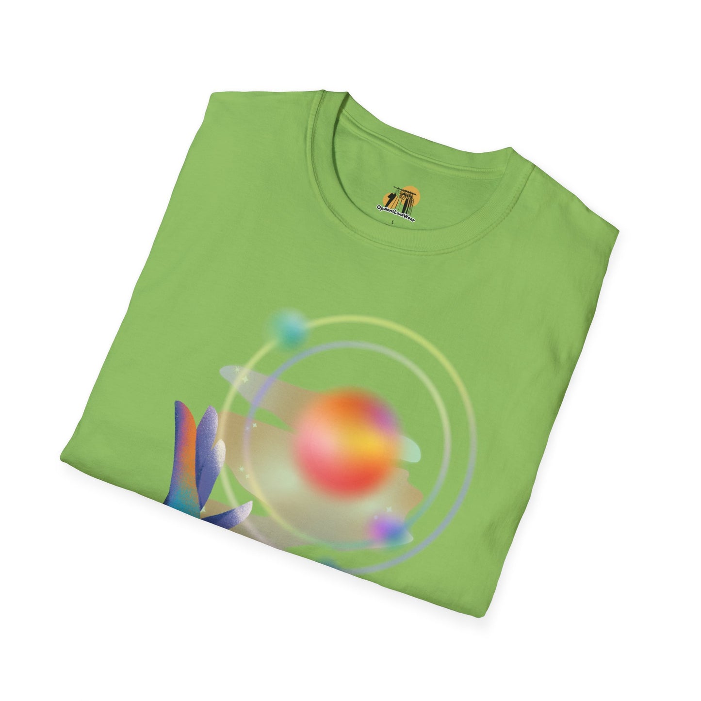 Gradient Hand-Illustration Unisex T-Shirt, Soft T-Shirt, Casual Wear, Trendy Top, Gift for Friends, Graphic Tee