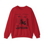 Capricorn Zodiac Unisex Sweatshirt, Retro Astrology Gift, Trendy Positive Word Shirt for Capricorn Friend