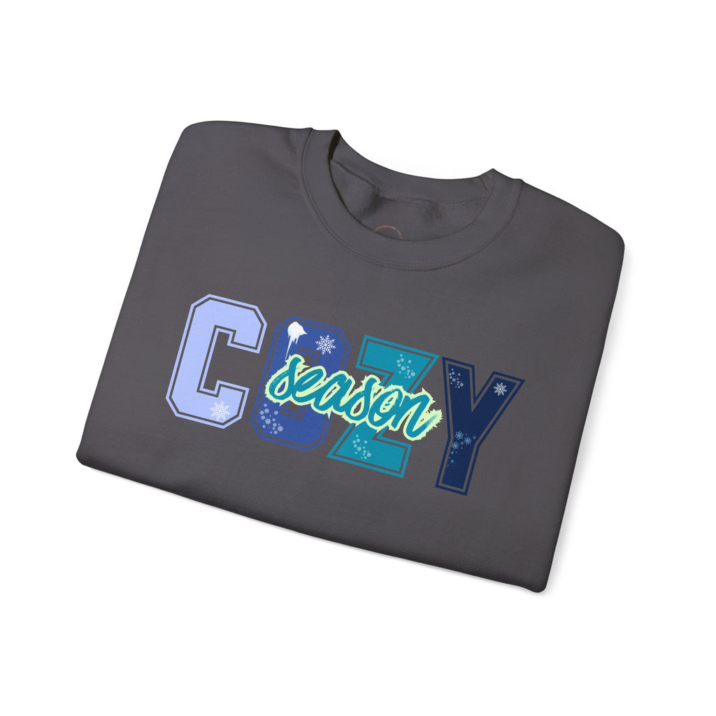 Cozy Season Sweatshirt, Fall Comfort Crewneck Pullover, Autumn Sweater, Unisex