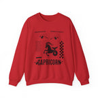 Capricorn Zodiac Unisex Sweatshirt, Retro Astrology Gift, Trendy Positive Word Shirt for Capricorn Friend